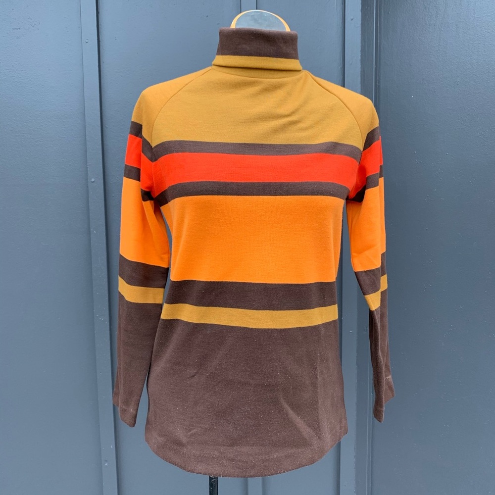 1970’s Color Brock turtle neck Mod 60’s